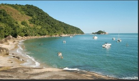 Praia de Sangava Guarujá